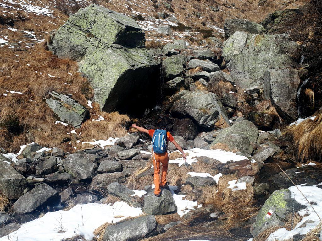 guado (facile) sul torrente