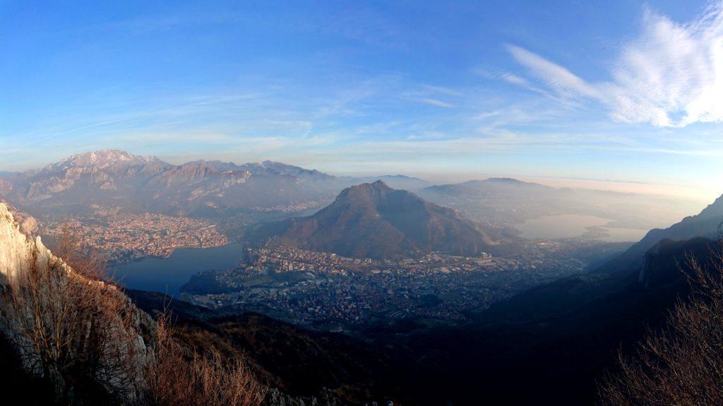 panorama alla fine della cresta: spettacolo!