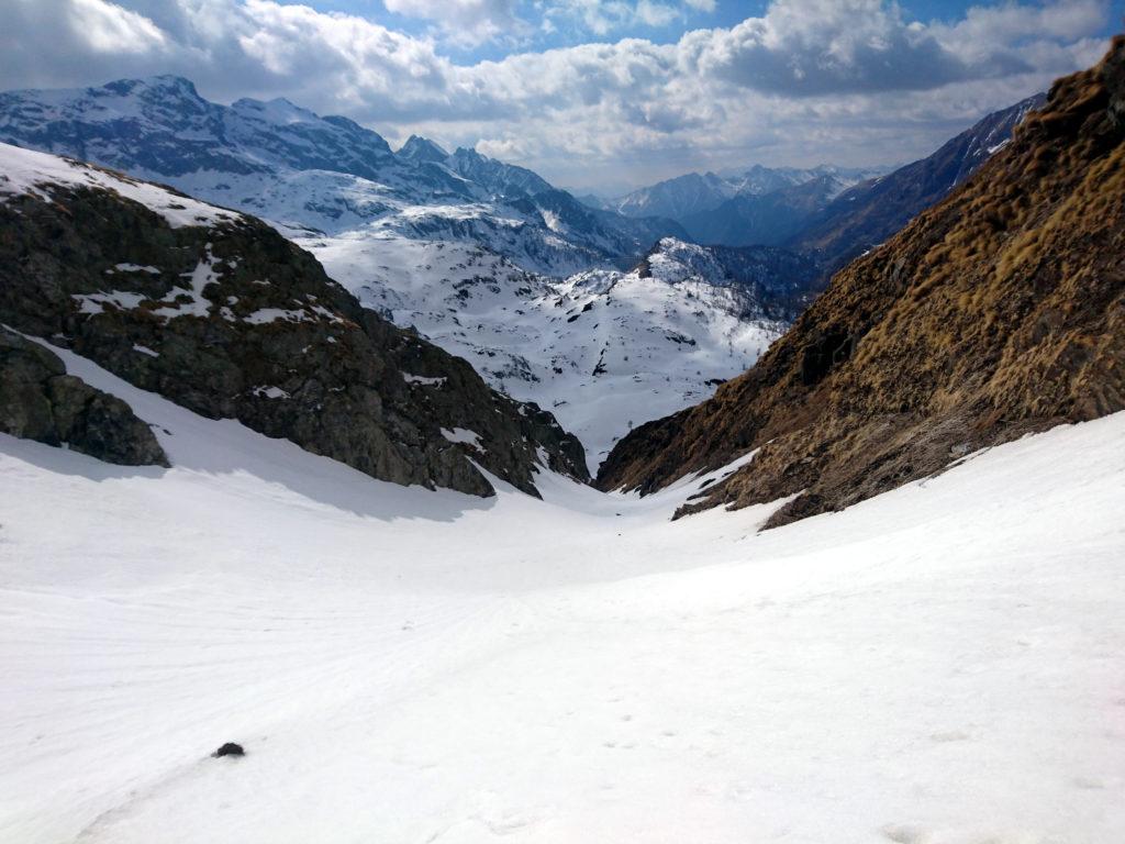 Ultimo canalino e siamo finalmente di nuovo alla base della montagna