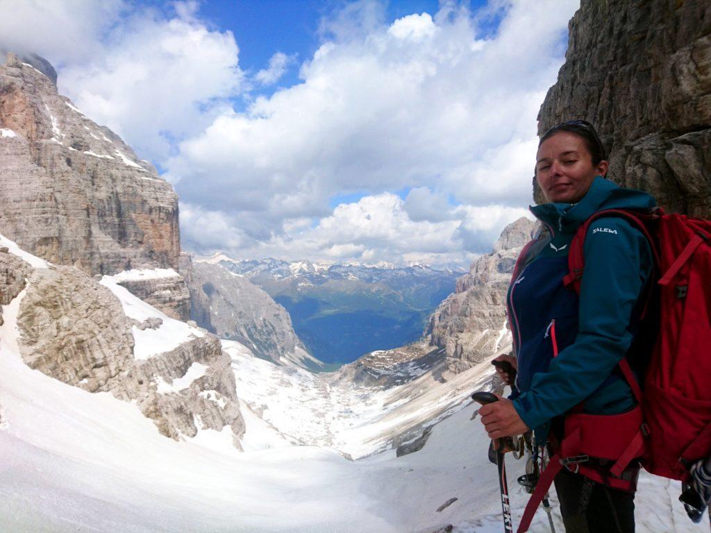 Erica e l'intera val Brenta ai suoi piedi! ;)