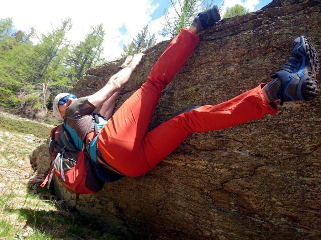 bouldering improvvisato