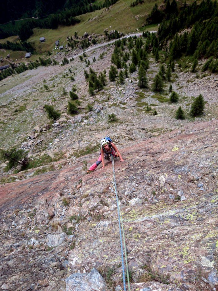 il secondo tiro, visto dalla sosta