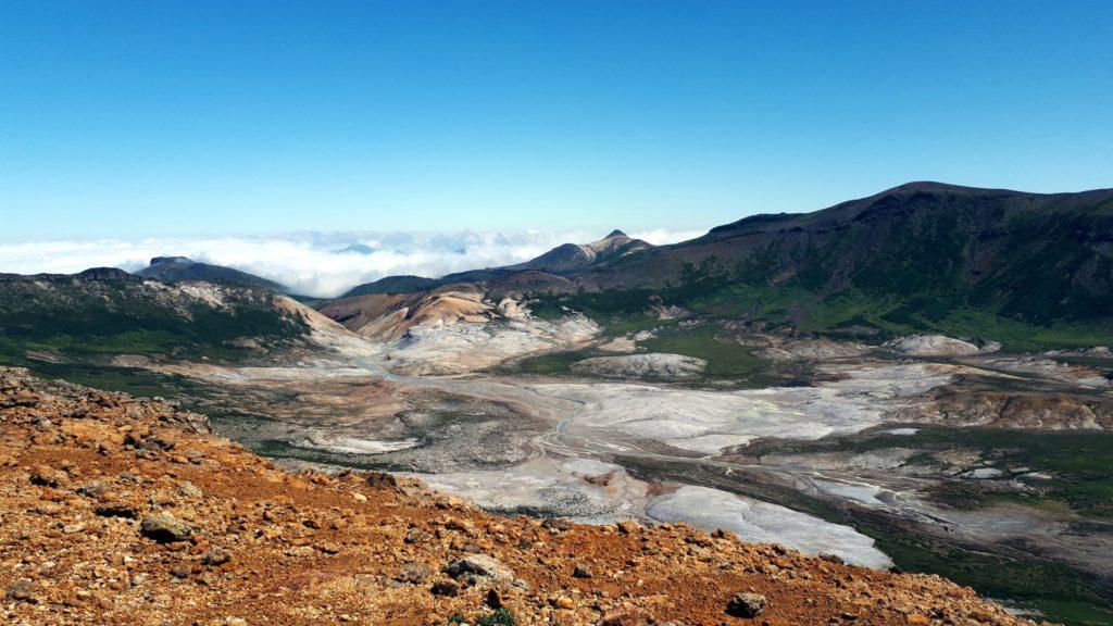 la Ohachidaira Caldera offre sempre nuovi scorci, di rara bellezza