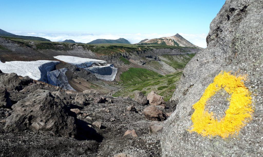 tracce di nevai sul versante nord