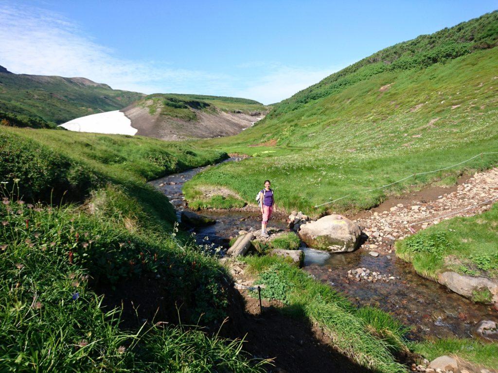 qualche guado prima di tornare al rifugio iniziale, dove comincia e/o finisce l'anello