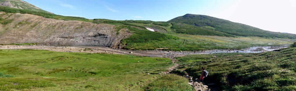 qualche guado prima di tornare al rifugio iniziale, dove comincia e/o finisce l'anello