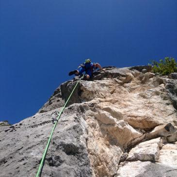 Via del Verme + falesiata – Giornata di relax in Angelone