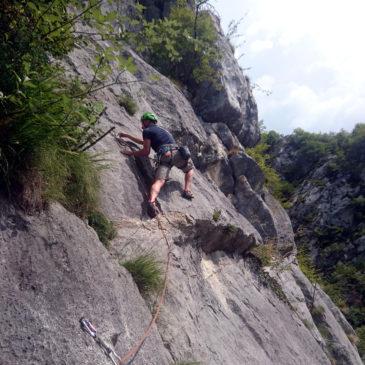 Via Lumaca di vetro – 2° sperone – Angelone