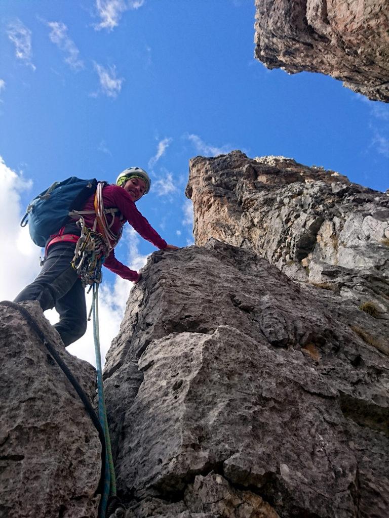 Erica prende il comando sul quinto tiro