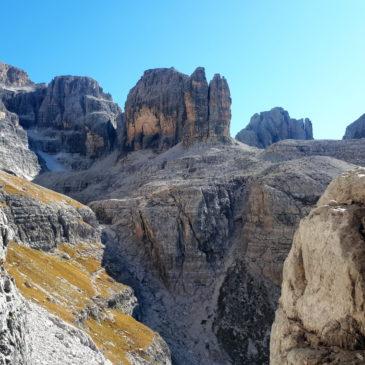 Sentiero ferrato Sosat + piccola deviazione all’Alimonta: Dolomiti d’autunno