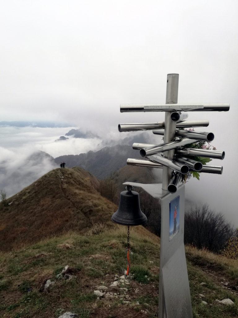 poco prima della cima si può suonare la campana!