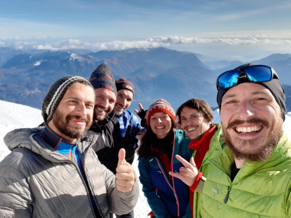 selfie con il gruppo al completo!