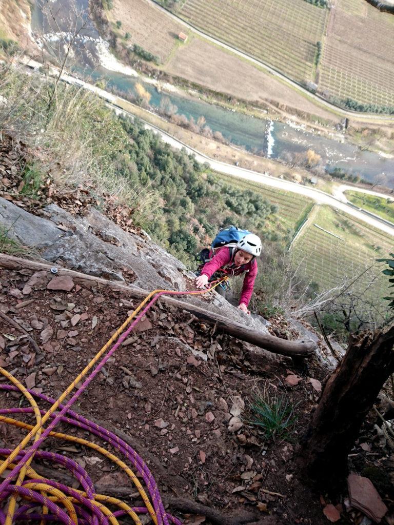 Erica in uscita dall&#039;ultimo bellissimo tiro
