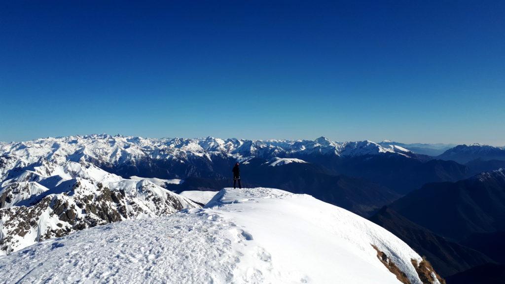 La giornata di oggi regala un panorama mozzafiato a 360°