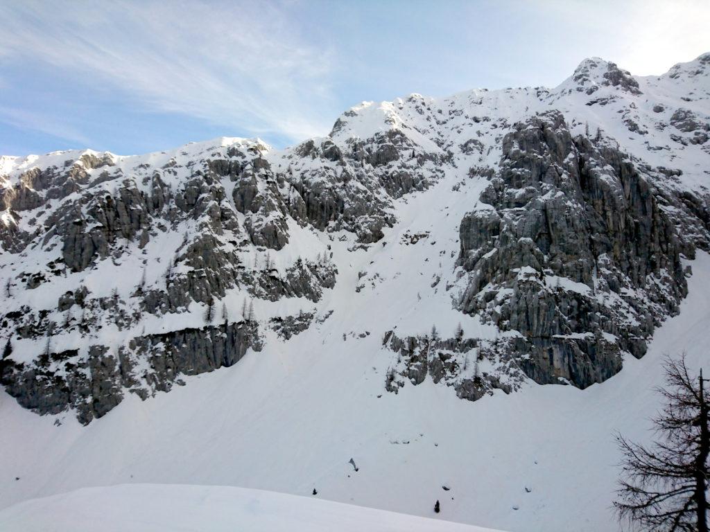 vista verso l'altra cresta del Menna