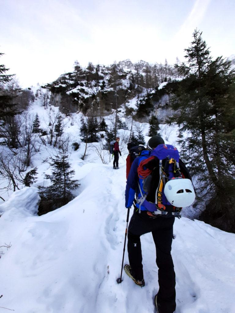 a breve ci toccherà tracciare in neve fresca