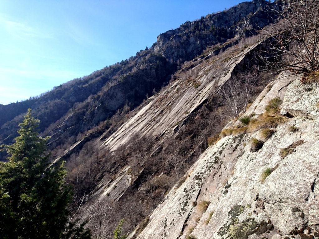 intanto accanto a noi si palesa una sorta di yosemite tutto da scoprire. Un po&#039; vegetato, ma con potenziale!
