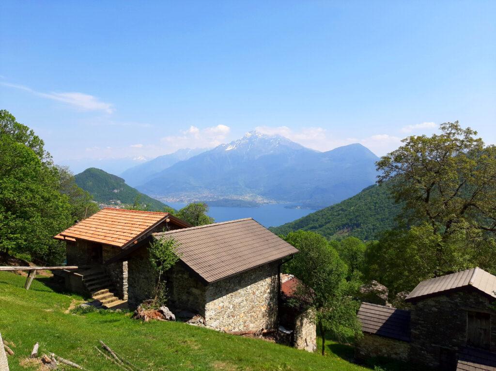 Ultimo sguardo verso il Legnone sul lato opposto del Lago di Como