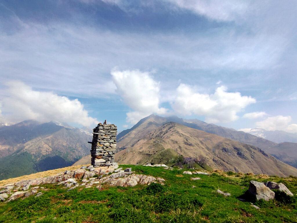 Questa è la prima elevazione della giornata chiamata La Motta. Ci salirà solo il Niggah