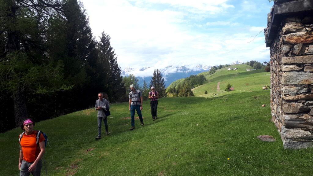 Proseguiamo in direzione del rifugio dell&#039;Alpe Granda