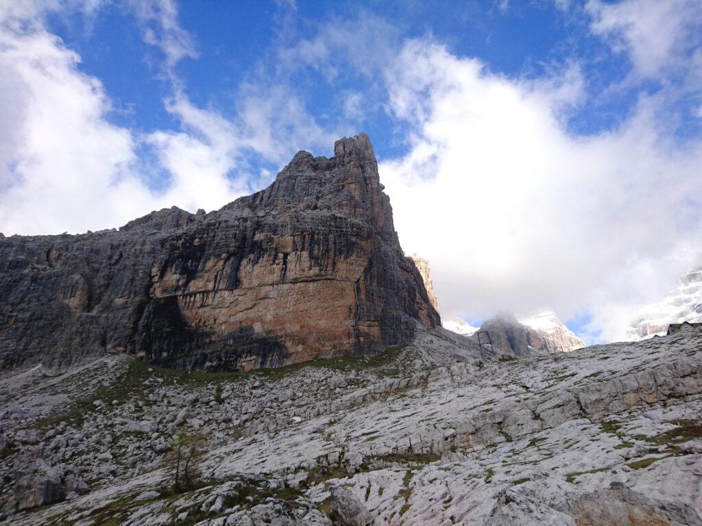 Ultimo saluto al Castelletto prima di scendere