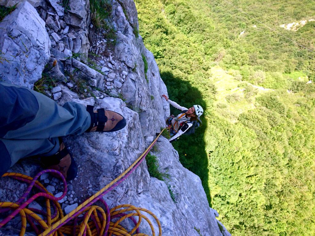 Erica a caccia dell'uscita migliore dal terzo tiro