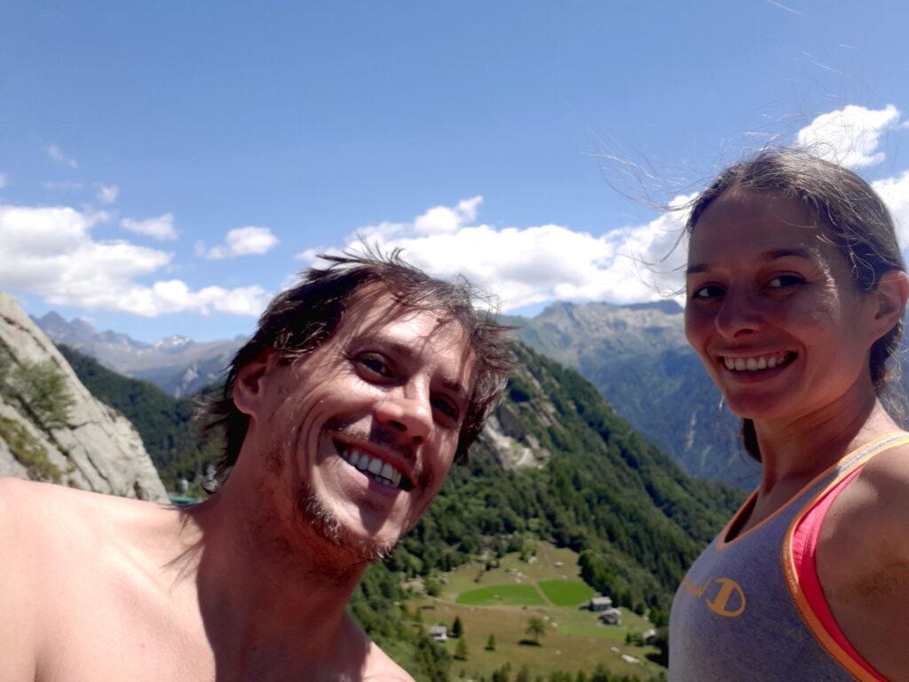 selfie di vetta della nostra cordata!