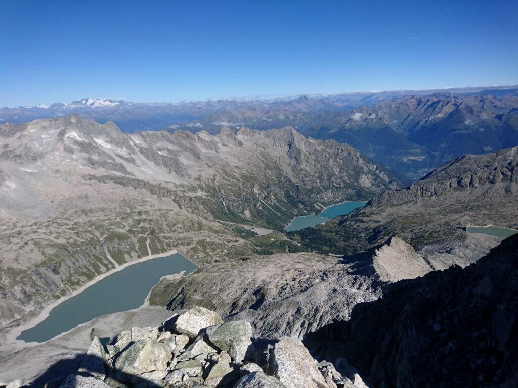 vista Lombradia, dalla quasi cima dell&#039;Adamello