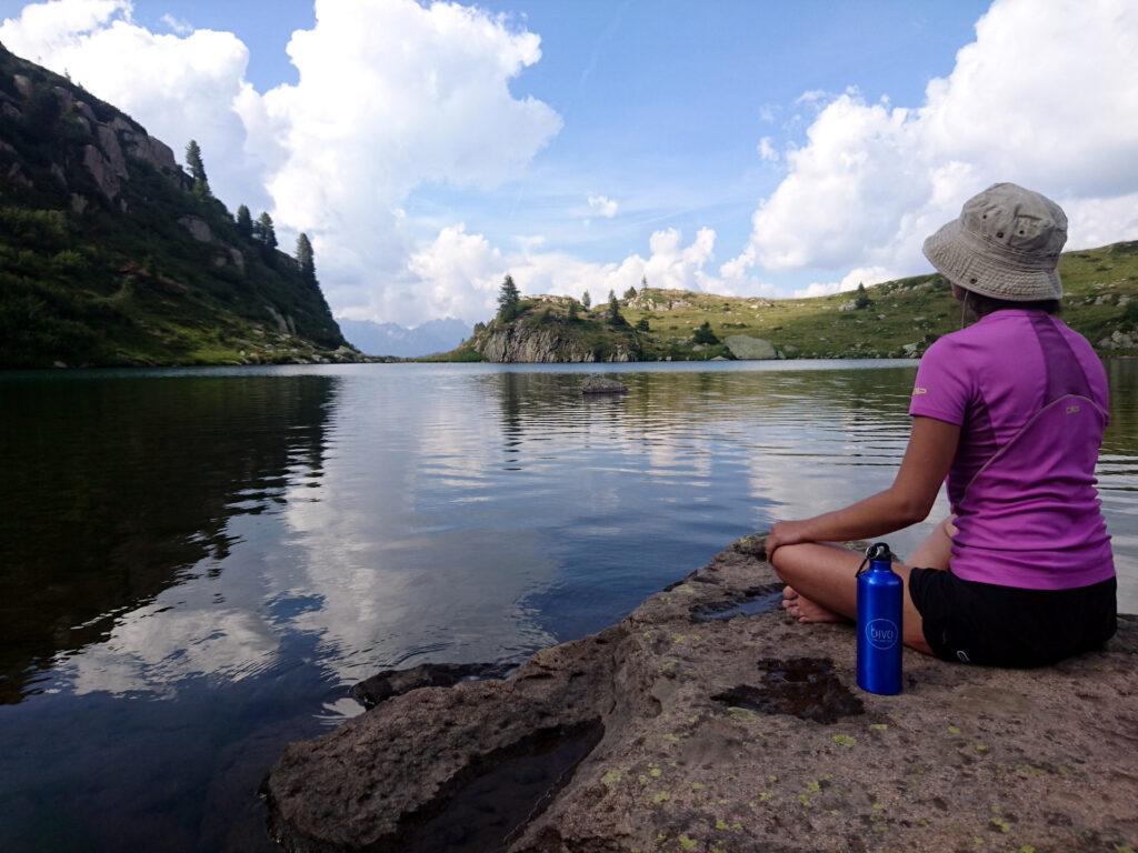 attimi di contemplazione con una vista magnifica