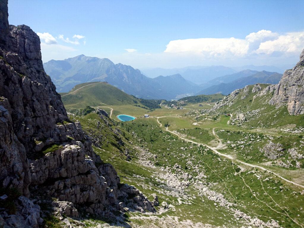 Il panorama dalla nostra via non è niente male