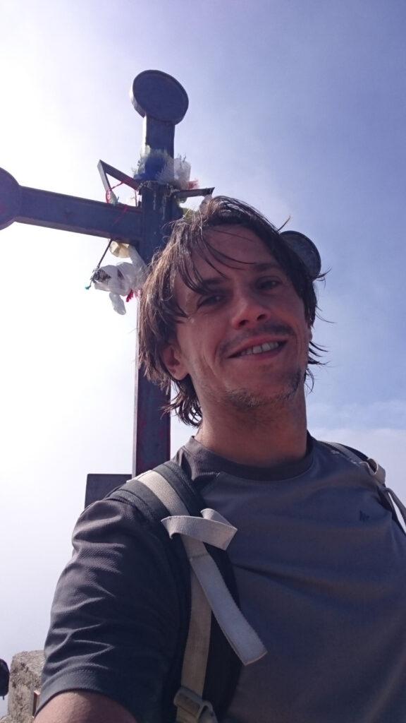 Prima però l&#039;obbligatorio selfie di vetta sulla cima Carega