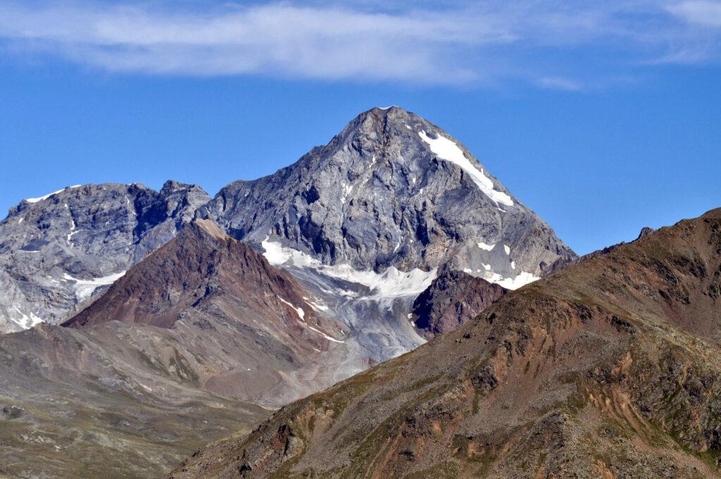 zoom sul Gran Zebrù, in tutta la sua magnificenza