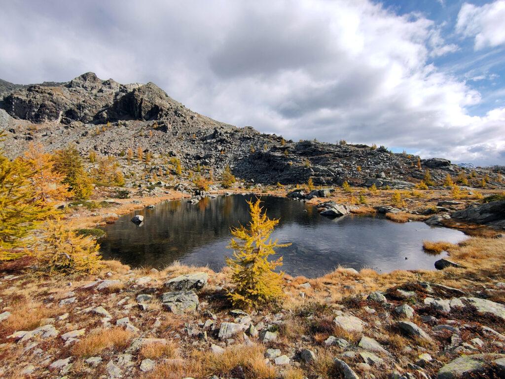 i laghi alpini al Passo de la Croix