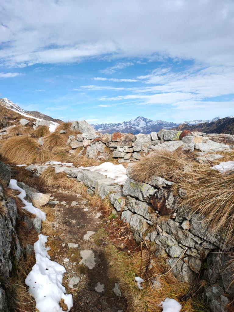 Trincea della linea Cadorna, Prima Guerra Mondiale