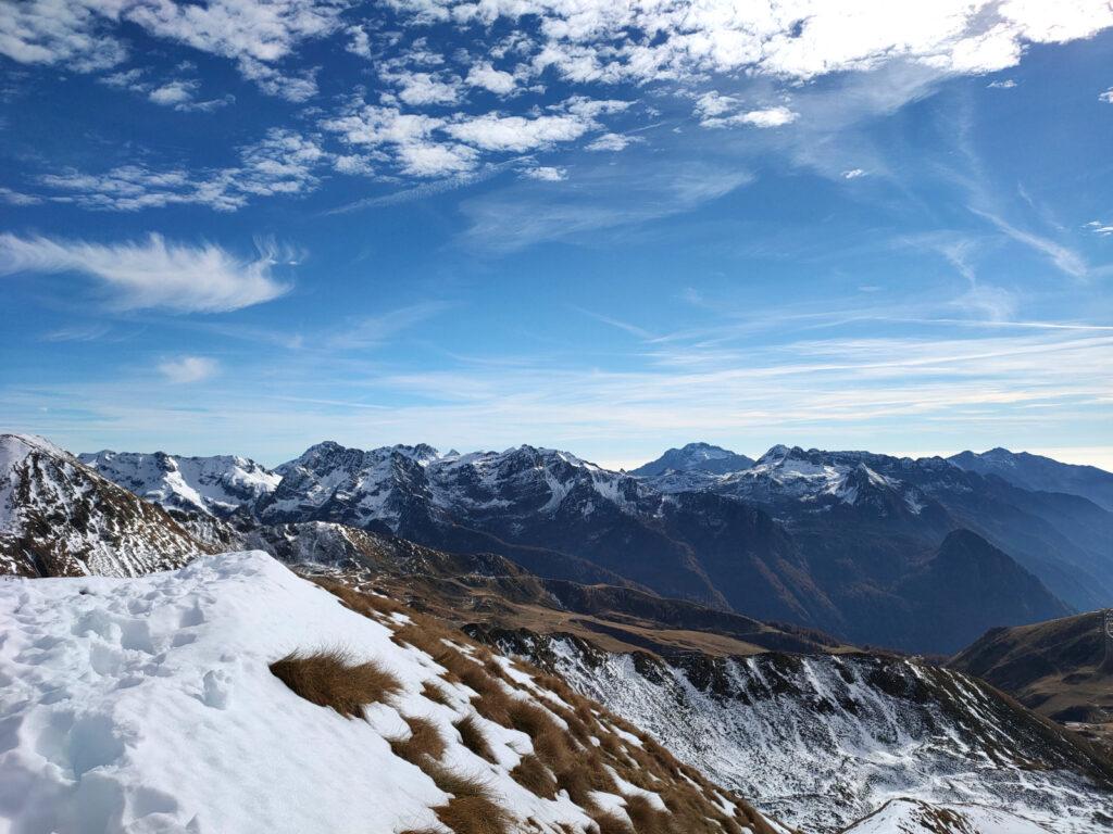 Sguardo verso l'Arera