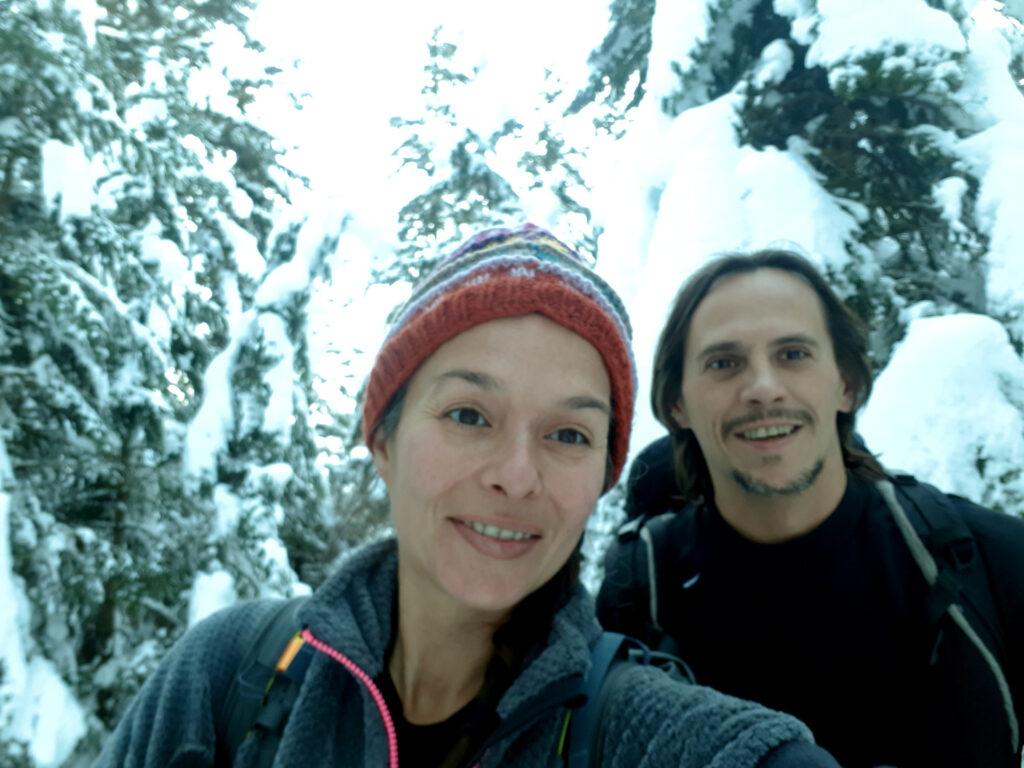 selfie nella neve!