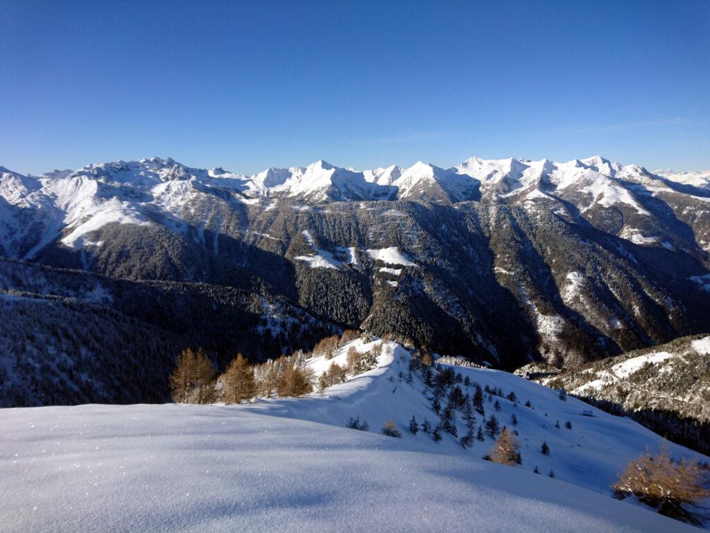 siamo in cresta: e qui arriva anche il sole!