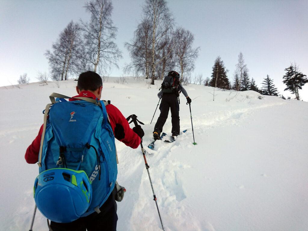 snowboarders in risalita