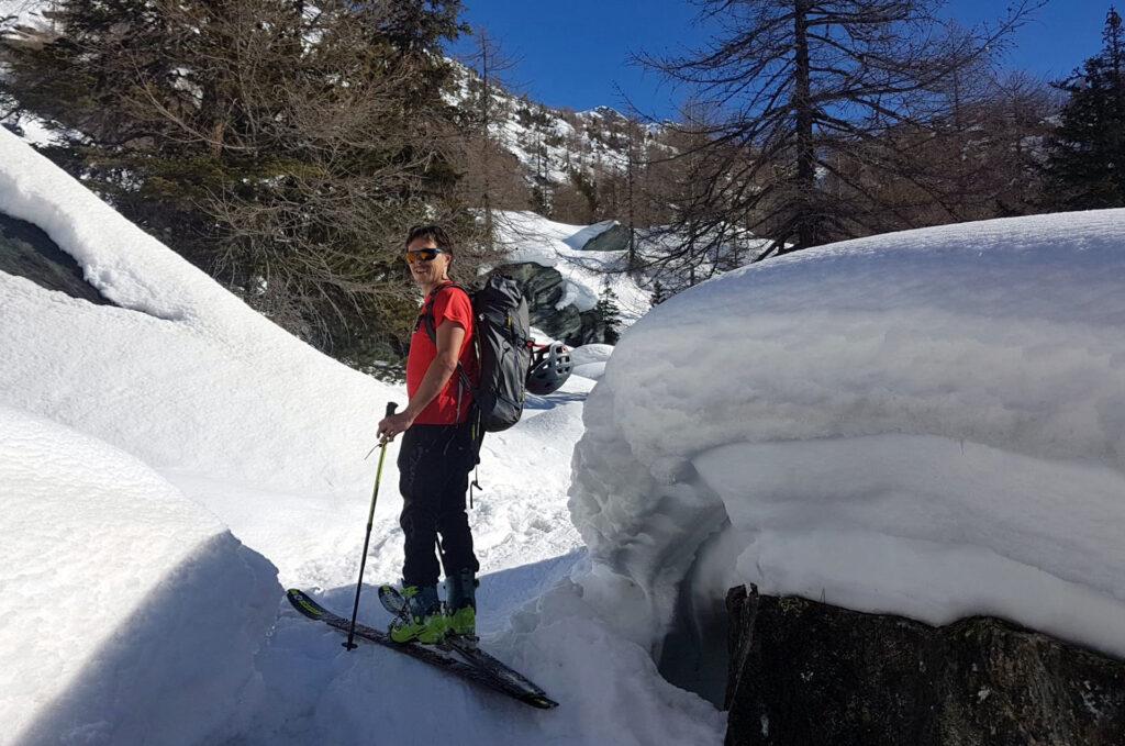 Gab nel primo tratto verso il Bocchel de Torno