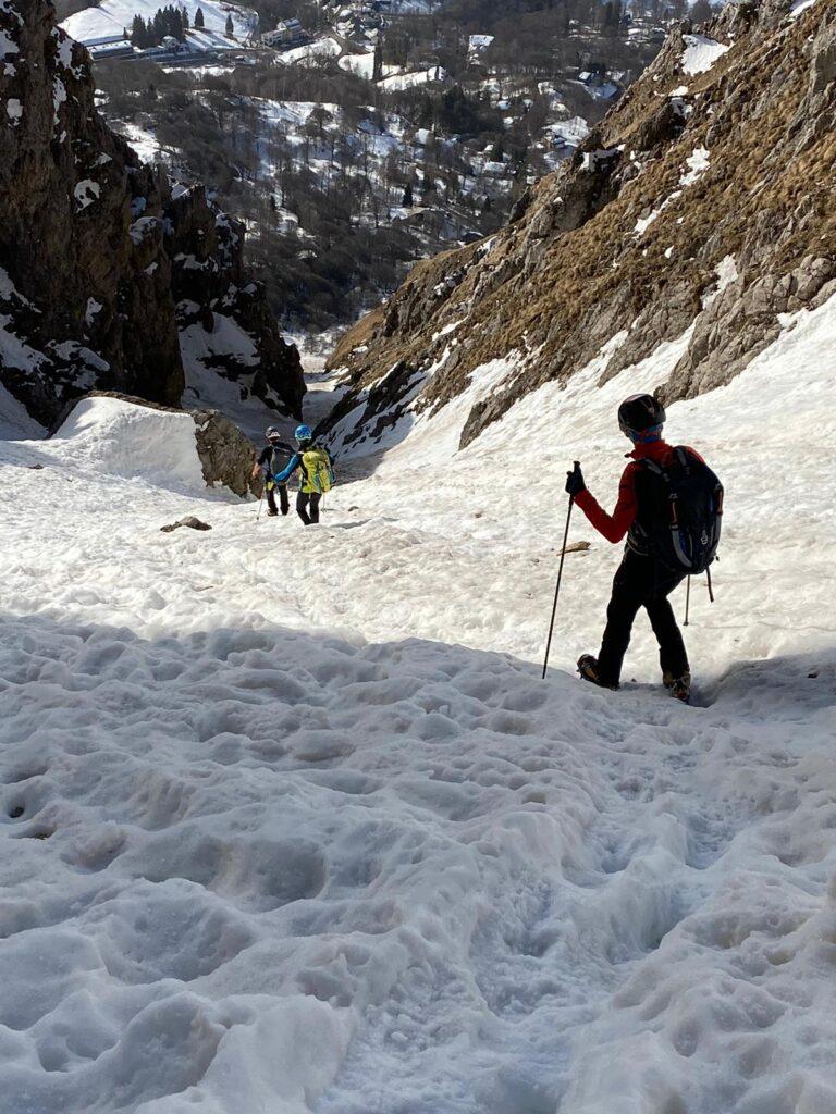 Imbocchiamo il Caimi e in mezz'oretta saremo a valle