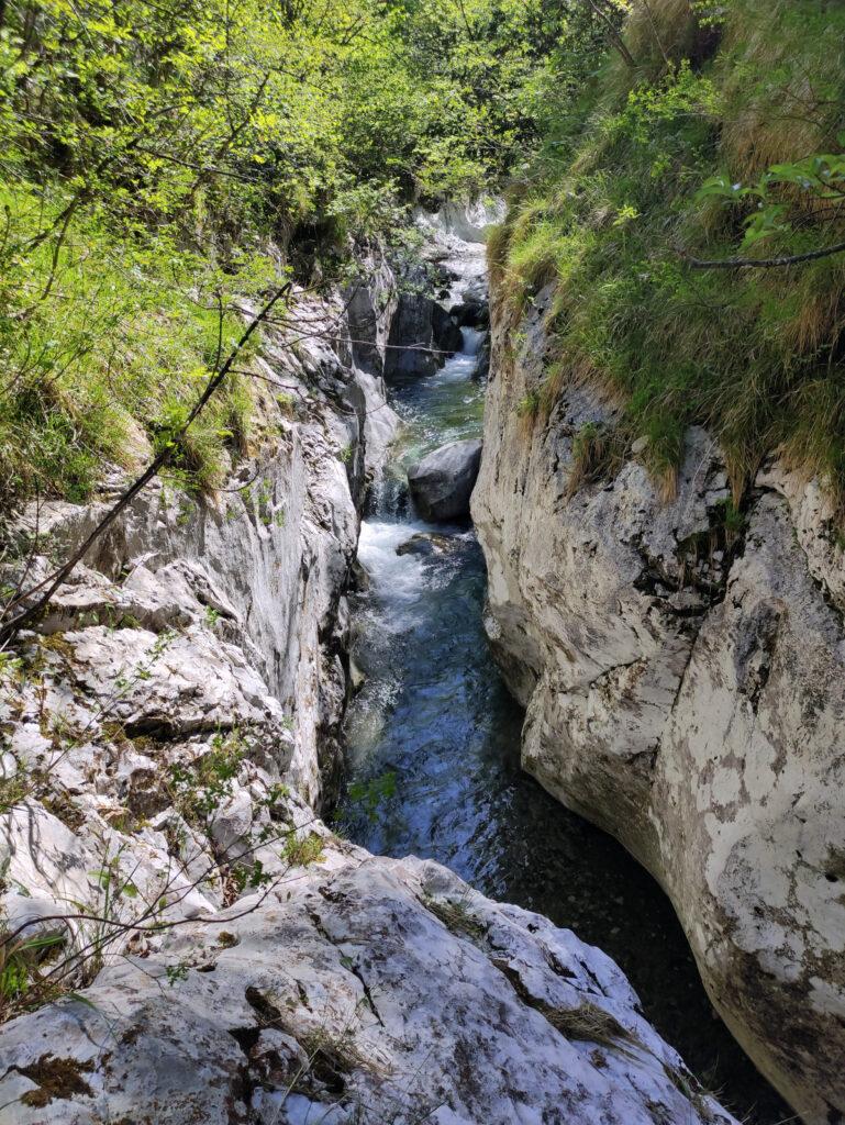 Altro bellissimo canyon del Parina