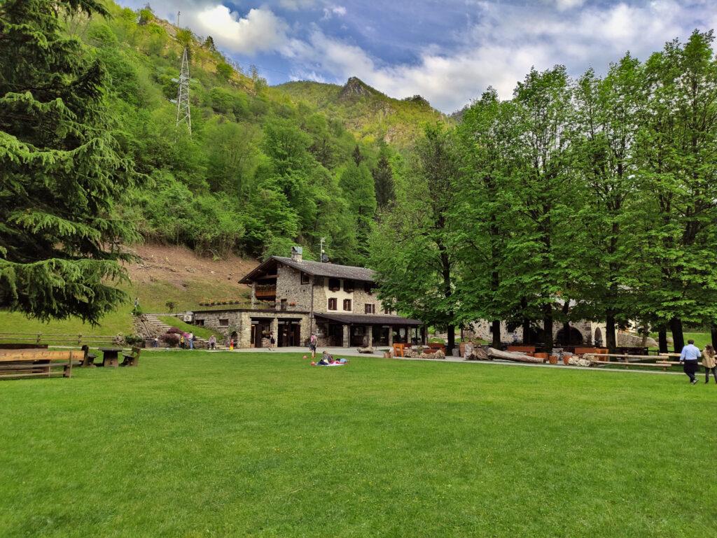 La casa principale dell&#039;agriturismo Ferdy. Posto bellissimo ma molto turistico
