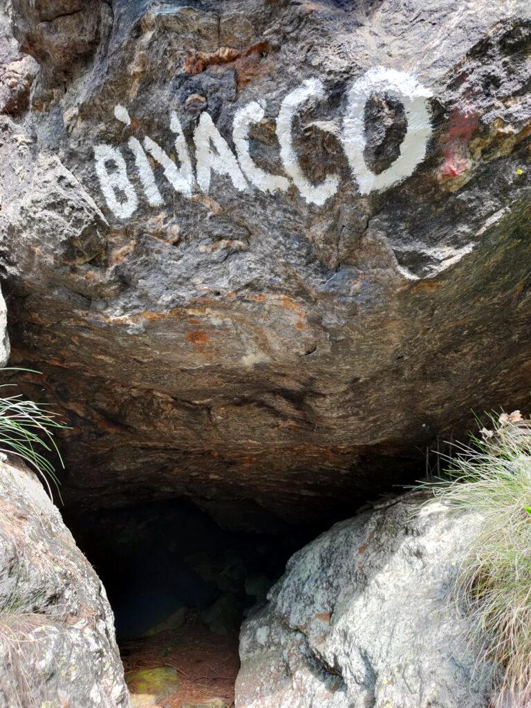 un buon punto per bivaccare lo si incontra proprio al limite del bosco