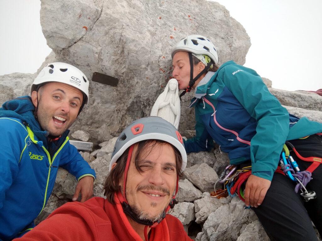 non importa con chi andiamo in montagna, sempre armata brancaleone siamo!