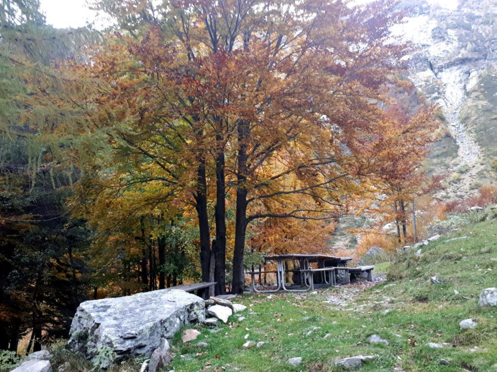 suggestivo scorcio della località Fornaci, all&#039;inizio del sentiero