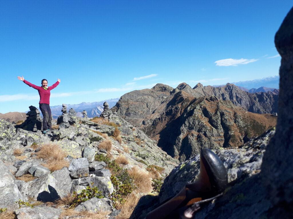 autoscatto sulla cima