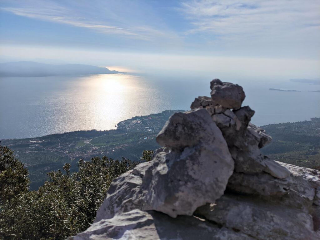 punto panoramico con vista sul Garda: piccolo pit stop per noi