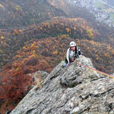 Rocca di Lities – Via “Adesso Basta!” – Alla scoperta dell’arrampicata nelle Valli di Lanzo