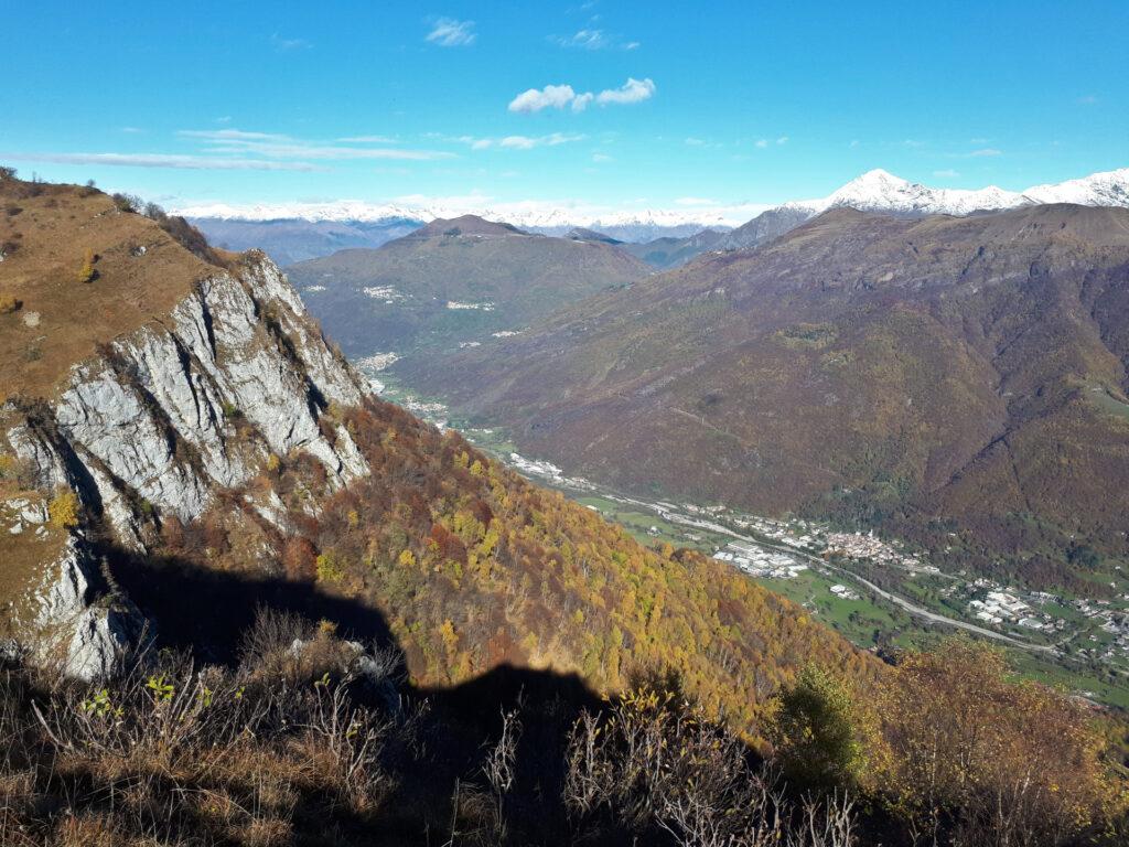 l'alta Valsassina vista dallo Zucco del Falò