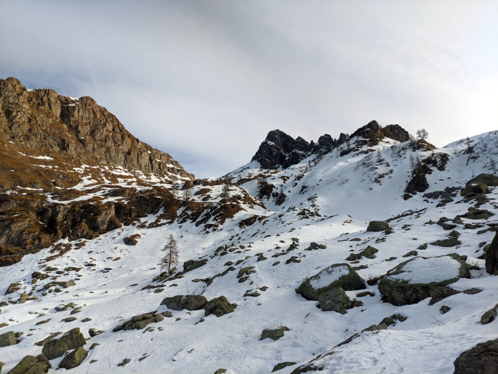 uno sguardo verso il passo del Tonale